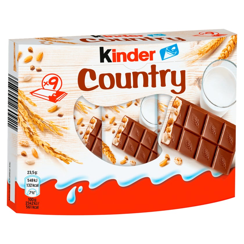 Kinder Country 9 Riegel